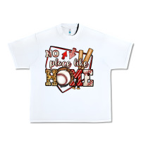 White no place like home baseball Urban Heavy Tee - Jasminsmagicworld