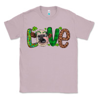 Lilac Western St. Patrick's Day Love Cow Classic Tee - Artiststas