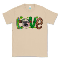 Mushroom Western St. Patrick's Day Love Cow Classic Tee - Artiststas