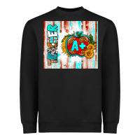Black teacher a+ tumbler Heavyweight Sweatshirt - BundleAndBundleShop