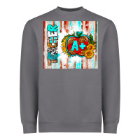 Teacher A+ Tumbler Heavyweight Sweatshirt | Teevron