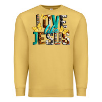 Love Like Jesus Premium Sweatshirt | Teevron