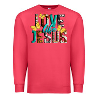 Cardinal Love Like Jesus Premium Sweatshirt - LillyAllenDesigns