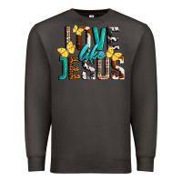 Smoke Love Like Jesus Premium Sweatshirt - LillyAllenDesigns