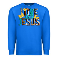 True Royal Love Like Jesus Premium Sweatshirt - LillyAllenDesigns