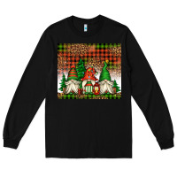 Black Christmas gnomes Long Sleeve Tee - Jasminsmagicworld