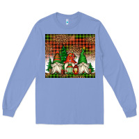Colony Blue Christmas gnomes Long Sleeve Tee - Jasminsmagicworld