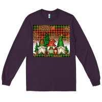 Plum Christmas gnomes Long Sleeve Tee - Jasminsmagicworld