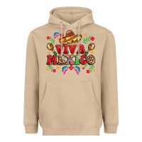 Mushroom viva mexico Heavyweight Hoodie - LillyAllenDesigns