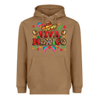 Toasted Coconut viva mexico Heavyweight Hoodie - LillyAllenDesigns