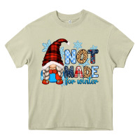 Mossy not made for winter with gnome Heavy Core Tee - Zillion Design Studio