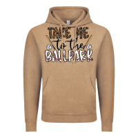 Vintage Coffee take me to the ballpark Vintage Hoodie - CowhideDigitalArt