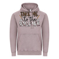 Vintage Zinc take me to the ballpark Vintage Hoodie - CowhideDigitalArt