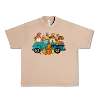 Burro fall gnomes truck pumpkin sunflowers Urban Heavy Tee - Artiststas