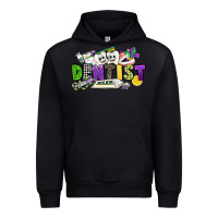Black dentist mardi gras Urban Hoodie - CowGirlArtShop