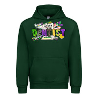 Forest Green dentist mardi gras Urban Hoodie - CowGirlArtShop