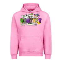 Fuchsia Pink dentist mardi gras Urban Hoodie - CowGirlArtShop