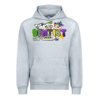 Heather Grey dentist mardi gras Urban Hoodie - CowGirlArtShop