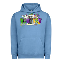 Pigment Pebble Blue dentist mardi gras Urban Hoodie - CowGirlArtShop