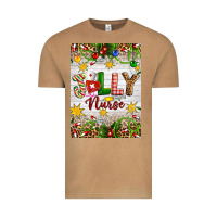 Vintage Camel Christmas Jolly Nurse Vintage Tee - Artiststas