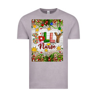 Vintage Zinc Christmas Jolly Nurse Vintage Tee - Artiststas