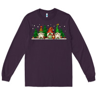 Plum Christmas gnomes Long Sleeve Tee - Jasminsmagicworld