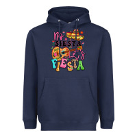 Navy no siesta let's fiesta Heavyweight Hoodie - LillyAllenDesigns
