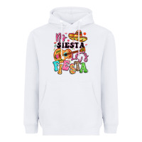 White no siesta let's fiesta Heavyweight Hoodie - LillyAllenDesigns