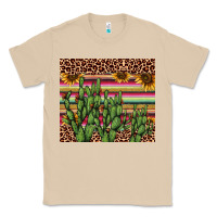 Mushroom cactus serape Classic Tee - AdoDesignShop