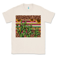 Natural cactus serape Classic Tee - AdoDesignShop