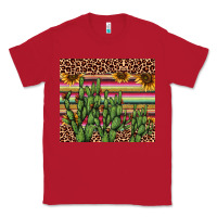 Red cactus serape Classic Tee - AdoDesignShop
