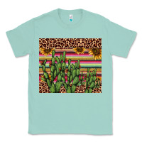 Seafoam cactus serape Classic Tee - AdoDesignShop