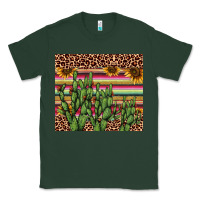 Sports Green cactus serape Classic Tee - AdoDesignShop