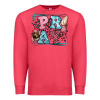 Cardinal Pray leopard frame Premium Sweatshirt - LillyAllenDesigns