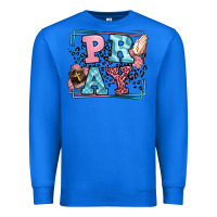 True Royal Pray leopard frame Premium Sweatshirt - LillyAllenDesigns