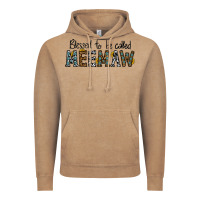 Vintage Coffee blessed meemaw Vintage Hoodie - CowhideDigitalArt