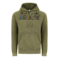 Vintage Olive blessed meemaw Vintage Hoodie - CowhideDigitalArt