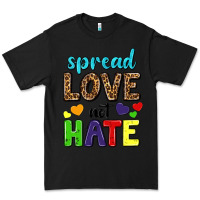 Black spread love not hate Premium Tee - texasbilliewilder