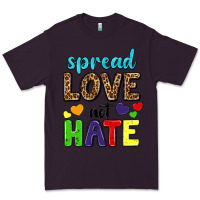 Plum spread love not hate Premium Tee - texasbilliewilder