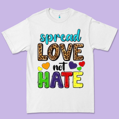 Premium Tee spread love not hate