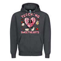 Smoke teaching sweethearts Zipper Hoodie - MaliasSmallBusiness
