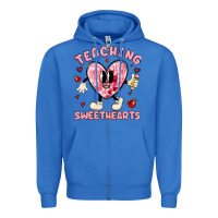 True Royal teaching sweethearts Zipper Hoodie - MaliasSmallBusiness