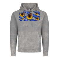 Cloud Rock american flag sunflowers 16oz libbey cup Vintage Hoodie - HRA Design Shop