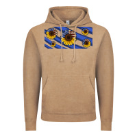 Vintage Coffee american flag sunflowers 16oz libbey cup Vintage Hoodie - HRA Design Shop