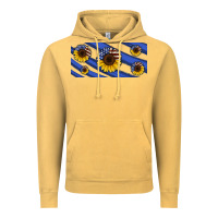 Vintage Mustard american flag sunflowers 16oz libbey cup Vintage Hoodie - HRA Design Shop