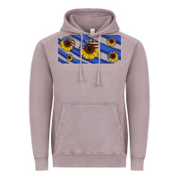 Vintage Zinc american flag sunflowers 16oz libbey cup Vintage Hoodie - HRA Design Shop
