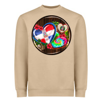 Mushroom dominican republic coasters Heavyweight Sweatshirt - AdoDesignShop