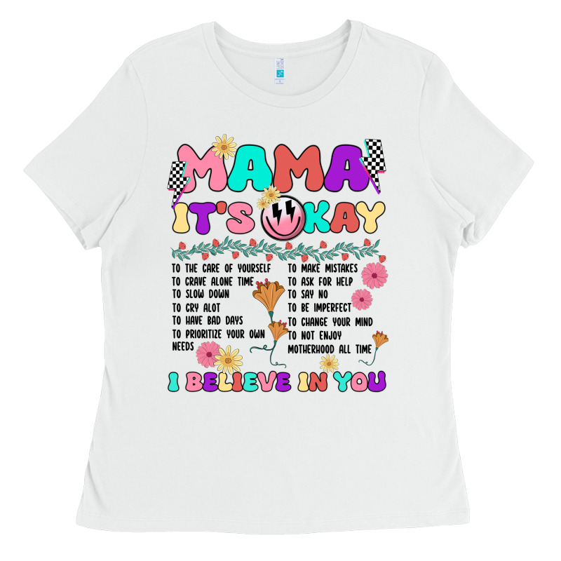 Mama It's Okay Ladies Tee by JahusDesignShop | Teevron