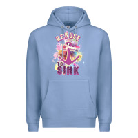 Colony Blue Rebuse To Sink Premium Hoodie - Bettercallsaul