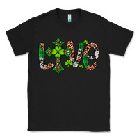 Black Western St. Patrick's Day Love Cross Classic Tee - Artiststas